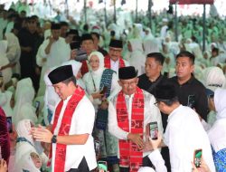 Pj Wali Kota Kotamobagu Dampingi Wagub Sulut Hadiri Pelantikan Ketua BKMT Sulut Yasti Mokoagow