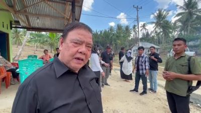 Komisi III DPRD Provinsi Gorontalo Tinjau Pengerjaan Jalan Akses di Desa Bakti