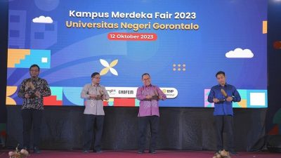 Kemdikbudristek Bersama Universitas Negeri Gorontalo Gelar Kampus Merdeka Fair 2023
