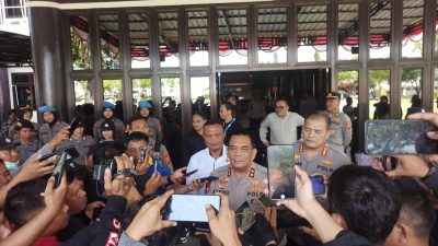 Kapolda Gorontalo Meminta Maaf Pada Wartawan
