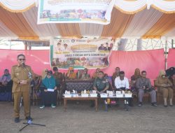 Pemkot Gorontalo Gelar Gerakan Pangan Murah di Lapangan Padebuolo