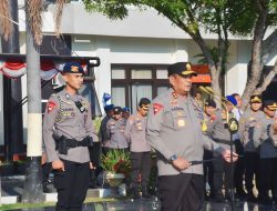 Jelang Pemilu Serentak 2024, Kapolda Gorontalo Ingatkan Personel Jaga Kesehatan