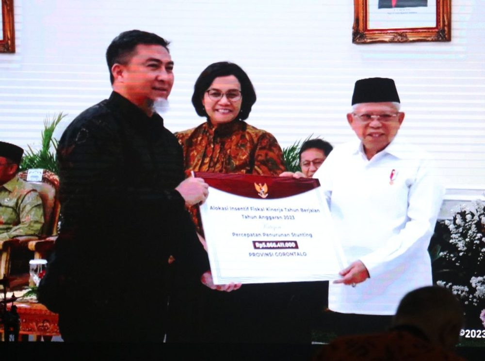 Penghargaan Provinsi Gorontalo Penurunan Tengkes