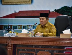 PJ Gubernur Tekankan Pimpinan OPD Pemprov Gorontalo Inisiatif Laporan