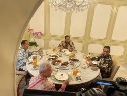Tiga Capres Hadiri Undangan Makan Siang Bersama Jokowi