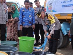 Polresta Gorontalo Kota Distribusi Air Bersih