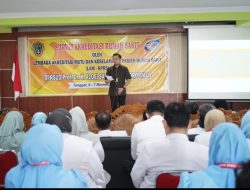 Ryan Kono Beri Penguatan Untuk Pertahankan Akreditas Paripurna RSAS Kota Gorontalo
