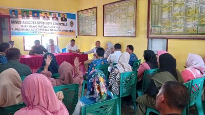 Anggota DPRD Kota Gorontalo Dapil Kota Timur dan Dumbo Raya Siap Perjuangkan Kenaikan Intensif Ketua RT/RW