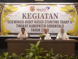 Pemkab Gorontalo Desiminasi Audit Kasus Stunting