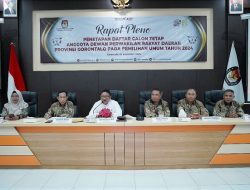 Penetapan DCT DPRD Provinsi Gorontalo, Hanya tujuh Parpol ajukan Caleg Maksimal 45 orang