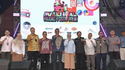Kegiatan Milenial Music Festival 2023 di UNG