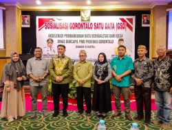 Sekdaprov Gorontalo: Pentingnya Data Berkualitas Menunjang Efektivitas Program Pemerintah