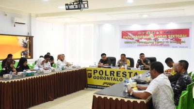Ketua DPRD Kota Gorontalo Siap Mendukung Pelaksanaan Operasi Mantap Brata Oleh Polresta Gorontalo Kota