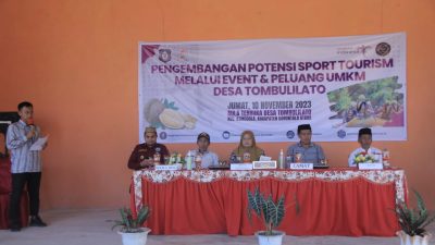 Dispar Gorontalo Dorong Pengembangan Potensi Sport Tourism Melalui Event dan Peluang UMKM di Gorontalo Utara