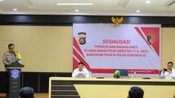 Sosialisasi Pengelolaan Barang Bukti