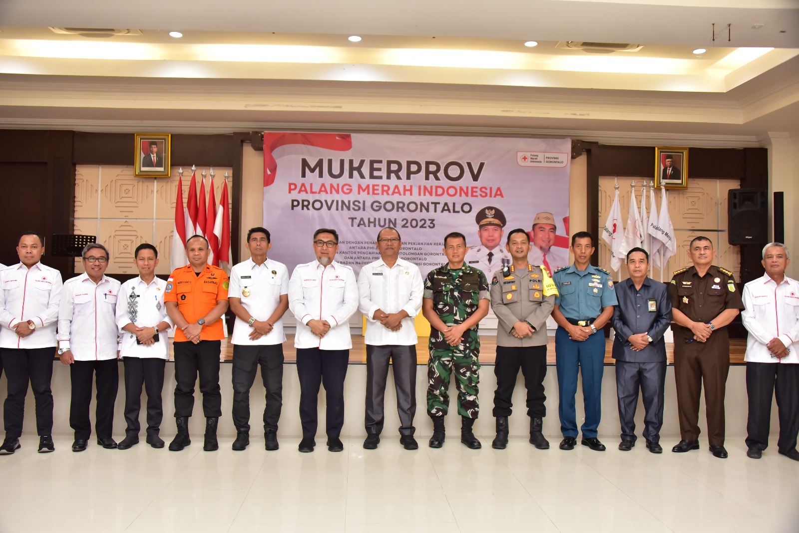 Acara Mukerprov PMI Provinsi Gorontalo