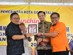 Program Bantuan Sosial Pangan Non Tunai Daerah Resmi di Salurkan Pemerintah Kota Gorontalo