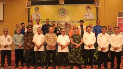 Pemeritah Kota Gorontalo dan Polres Gelar Doa Bersama Deklarasi Pemilu Damai