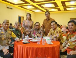 Rayakan Natal, Anggota DPRD Kota Gorontalo Jemmy Mamangkey Terima Kunjungan Silaturahim Tim Forkopimda