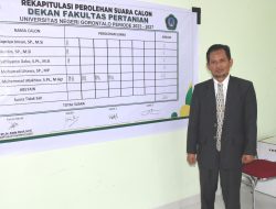 Fakultas Pertanian Periode 2023-2027 Dipimpin Dr. Muhammad Mukhtar