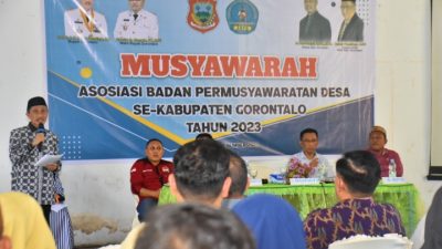 Musyawarah Asosiasi BPD Se-Kabupaten Gorontalo