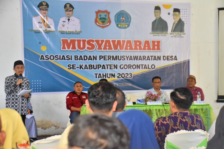 Musyawarah Asosiasi BPD Se-Kabupaten Gorontalo