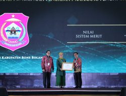 Pemkab Bone Bolango Peringkat Terbaik Penghargaan Anugerah Meritokrasi ASN Nasional