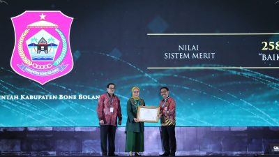Pemkab Bone Bolango Raih Anugerah Meritokrasi ASN Nasional