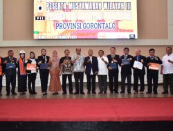 Pemerintah Provinsi Apresiasi Kinerja Persatuan Insinyur Indonesia Gorontalo
