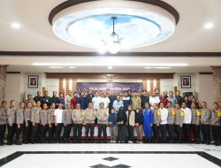 Polda Gorontalo Menggelar Prees Conferens Akhir Tahun 2023