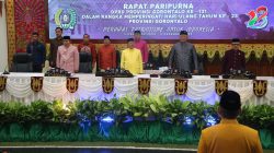 Pelaksanaan Sidang Paripurna HUT Provinsi Gorontalo ke-23 Tahun 2023, Mengusung Tema “Merawat Patriotisme Untuk Indonesia” 