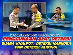 Dit Lantas Polda Gorontalo Kenalkan Alat Deteksi Kebisingan Knalpot, Alkohol dan Narkoba