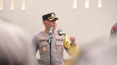 Polresta Gorontalo Kota Gelar Apel Persiapan Pengamanan TPS