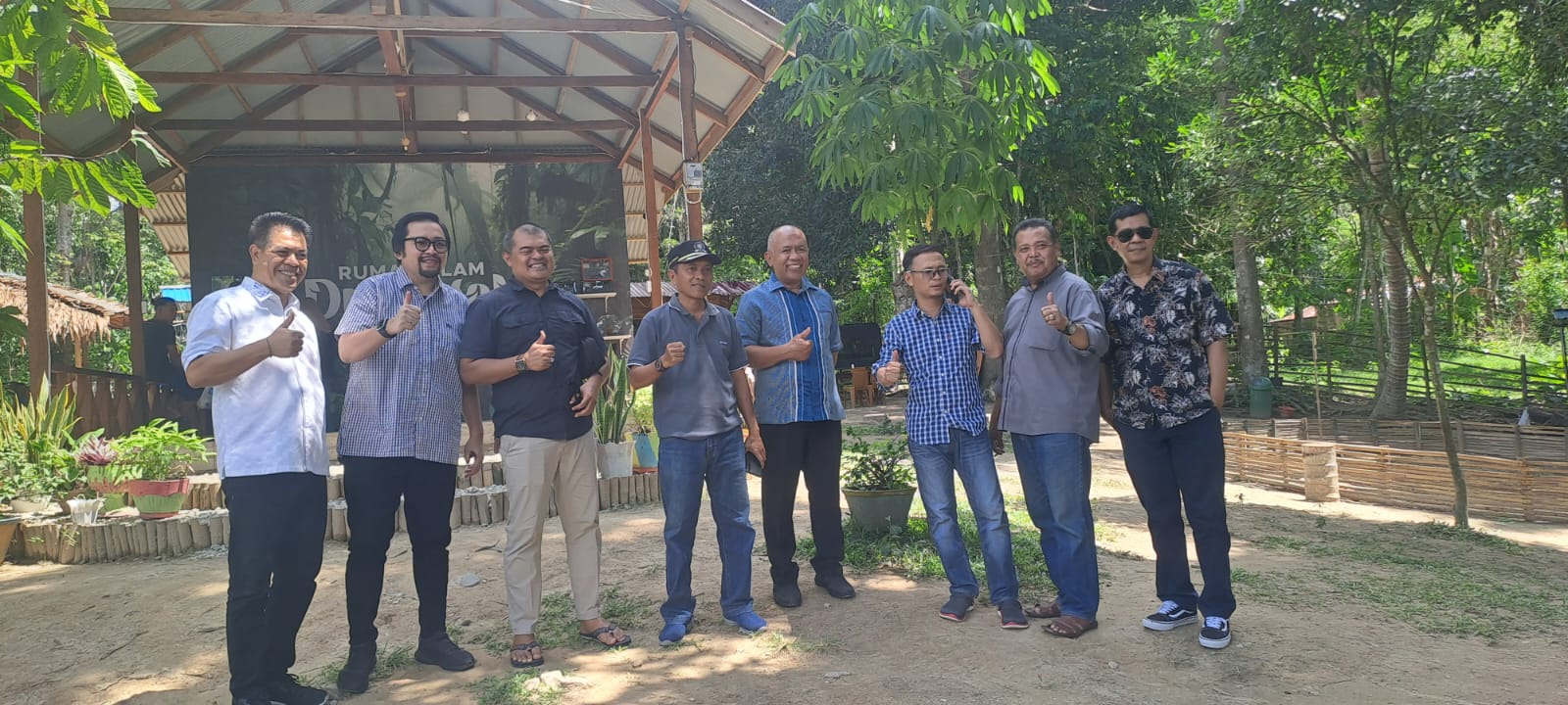 DPRD Provinsi Gorontalo Kunjungan Kerja Rumah Alam Dunggala