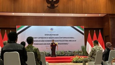 Indonesia Terus Dukung Palestina Lewat Mahkamah Internasional