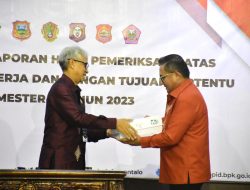 Terima LHP dari BPK Provinsi Gorontalo, Wali Kota Marten Taha : Jadikan Motivasi dan Evaluasi