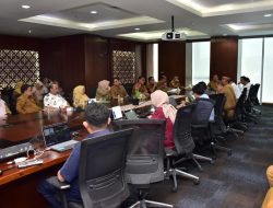PJ Guberbur Lakukan Rapat Evaluasi Terhadap Lonjakan Inflasi Gorontalo Periode Desember 2023