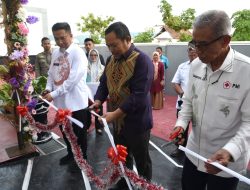 Gubernur Ismail Resmikan Gudang Logistik PMI Provinsi Gorontalo