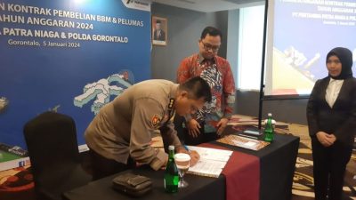 Polda Gorontalo dan PT.Pertamina Kerjasama