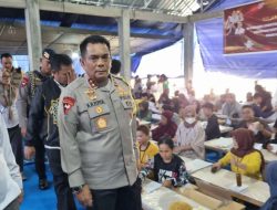 Kapolda Gorontalo Cek Pelipatan Surat Suara Pemilu 2024 di Tiga Kabupaten