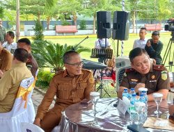 Sekda Kota Gorontalo Hadiri Peresmian Gedung PTSP Dan Rumah Susun di Kejaksaan Tinggi Gorontalo