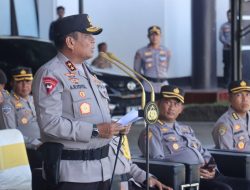 Kapolda Gorontalo Pimpin Upacara Tradisi Penyambutan Bintara dan Tamtama Polri Lulusan Watukosek T.A 2023