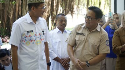 Kepala Dinas Pariwisata Provinsi Aryanto Husain Sambut Kunjungan Menteri Pariwisata Dan Ekraf Sandiaga Uno di Gorontalo