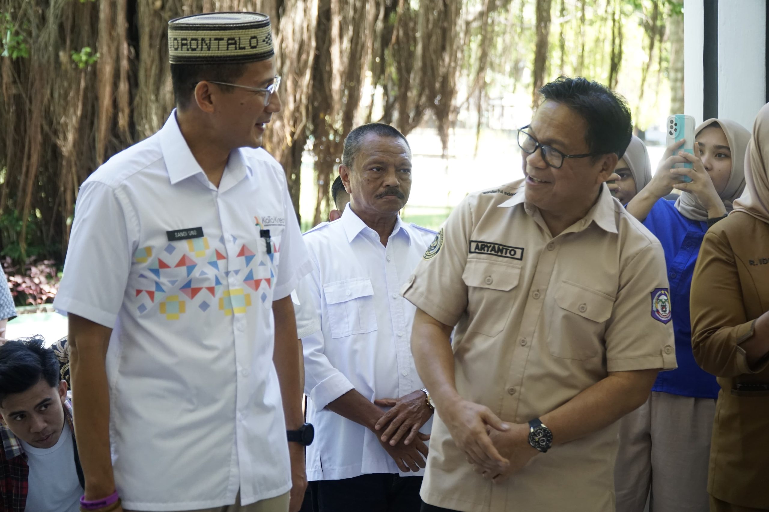 Aryanto Husain Sambut Kunjungan Sandiaga Uno di Gorontalo