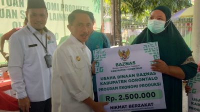 Bupati Gorontalo Berhasil Mendorong Baznas Konsisten Salurkan Bantuan ke Masyarakat