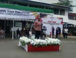 Apel Siaga pengawasan Pemilu, Ini Pesan Pj Wali Kota Kotamobagu