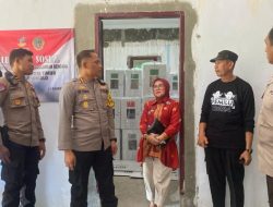 Jaga Ketat Keamanan Kota Suara, Kapolresta Gorontalo Kota Patroli Mobile Personil Pengaman di PPK