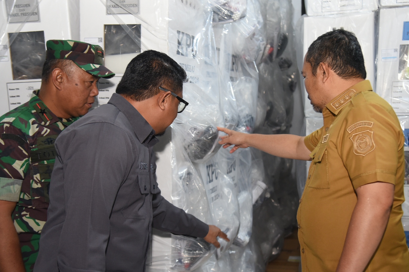 KPU Kabupaten Gorontalo Distribusikan 6.025 Kotak Suara