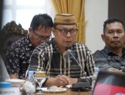 Sekda Roni Sampir Sampaikan Kesiapan Pemilu Kabupaten Gorontalo Pada Rapat Forkopimda