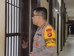 Kabid Propam Polda Gorontalo Cek Kondisi Ruang Tahanan Polres Bone Bolango